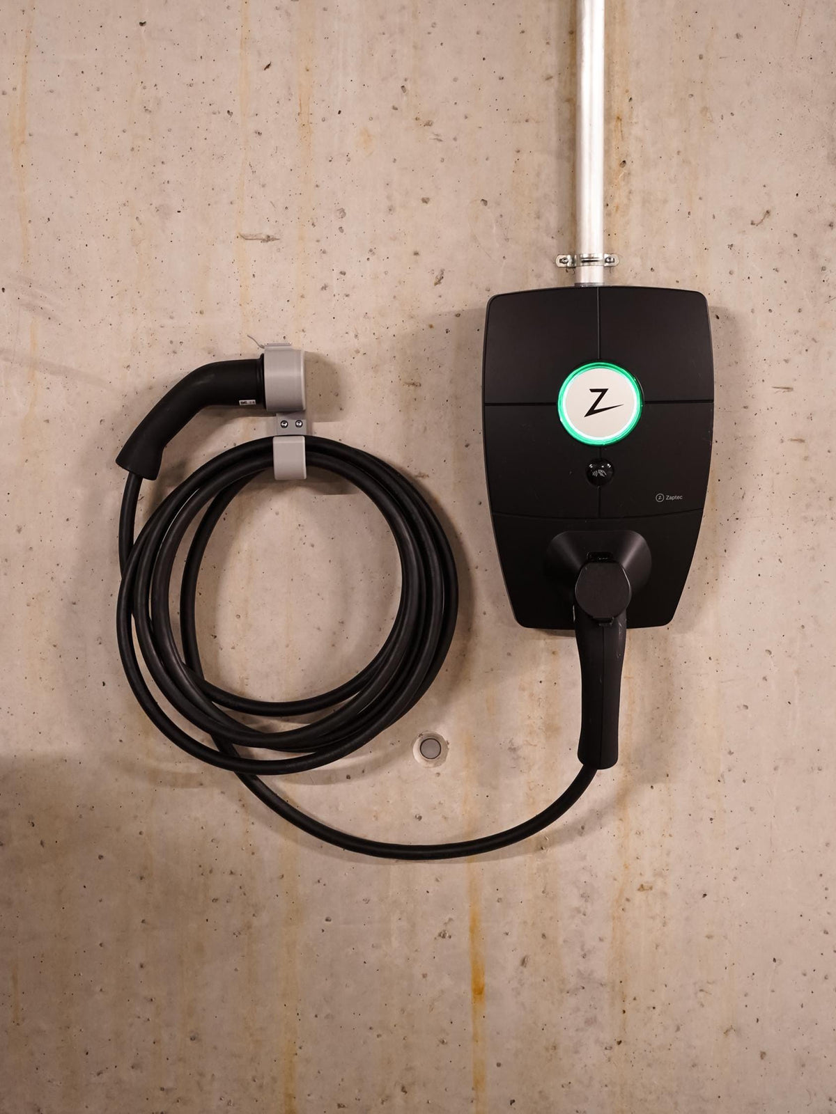 Kabelhalter Kompakt mit Typ-2-Stecker